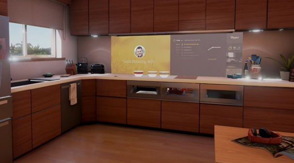 厨房智能触摸显现屏 厨房智能触摸显现屏